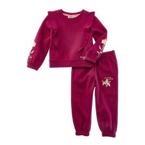 Scotch & Soda Girls 2Pc Fleece Top & Pant Set